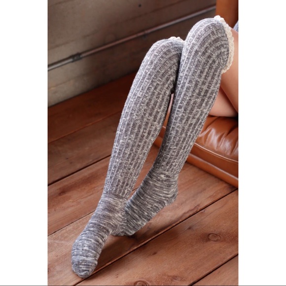 🌺🆕🎉HP🎉5⭐️Over Knee Socks Lace - Picture 6 of 7